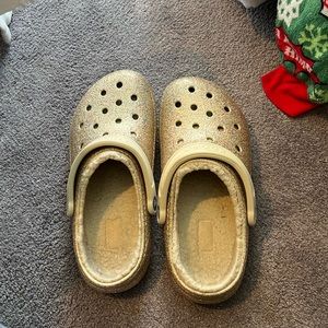 Glitter crocs